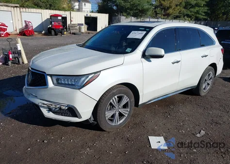 2019 Acura Mdx Standard из США, поврежденный, VIN 5J8YD4H33KL025443